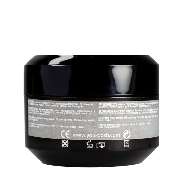 Гель для нарощування нігтів YouPOSH UV Gel/LED однофазний 50 мл № 9 Натуральний/Nude - Фото 8 Гель для нарощування нігтів YouPOSH UV Gel/LED однофазний 50 мл № 9 Натуральний/Nude - зображення 8