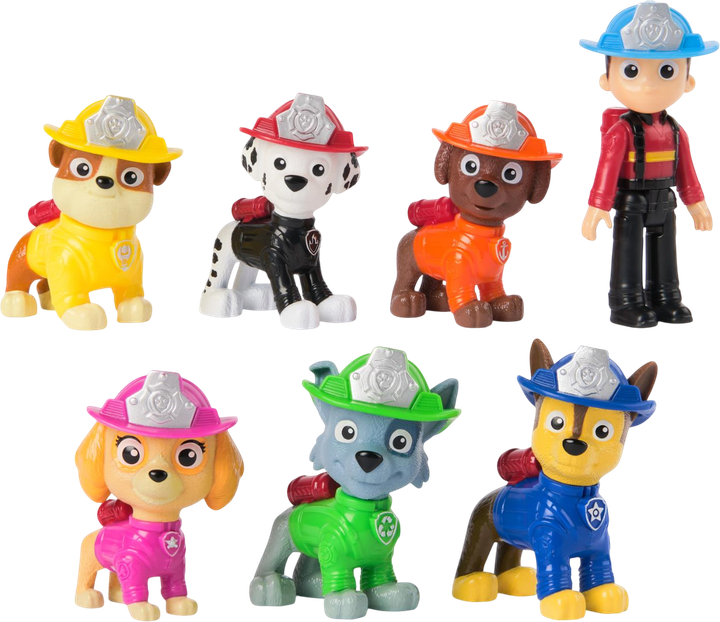 Zestaw figurek Spin Master Paw Patrol Fire Rescue 7 szt (681147067691) - obraz 2
