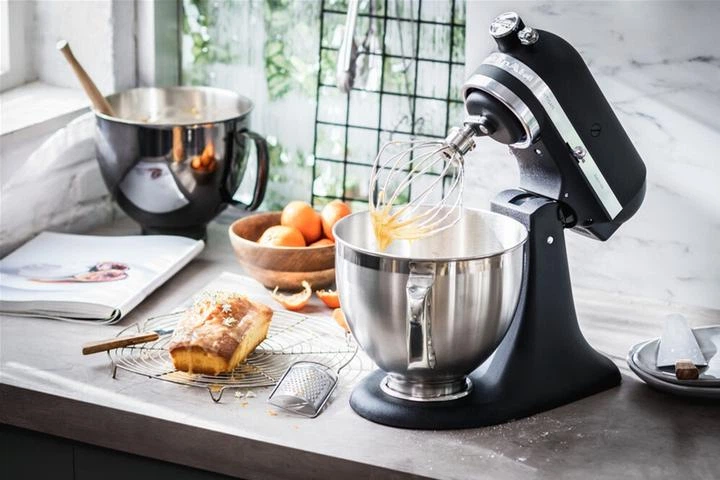 Кухонна машина KitchenAid Artisan 4,8 л 5KSM185PSEBK з відкидним блоком чавун - зображення 2