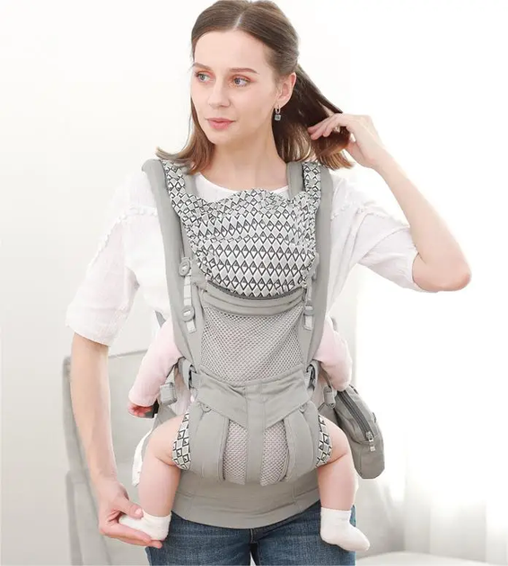 Ерго рюкзак-переноска з народження Aimama Baby Carrier KT6011101 - зображення 8