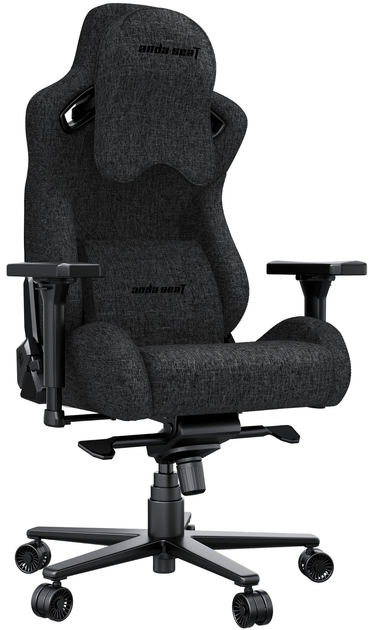 Крісло ігрове Anda Seat Kaiser 2 XL Pro Dark Gray Fabric (AD12YXL-17-GB-F) - зображення 2