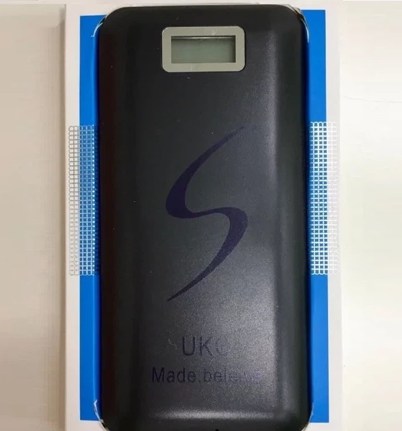 Портативный Power Bank UKC 30000 mAh зарядное устройство с LCD экраном Черный 2176 - изображение 3