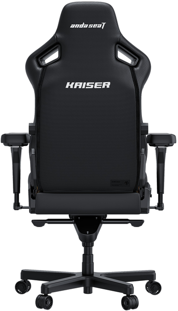 Fotel gamingowy Anda Seat Kaiser 4 XL Elegant Black (AD12YDDC-XLL-20-B-PV/C) - obraz 4