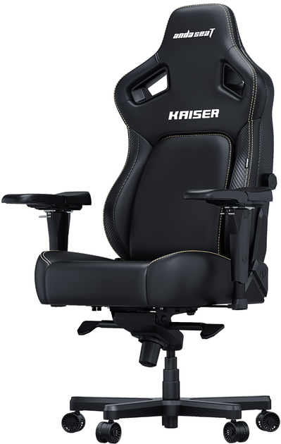 Fotel gamingowy Anda Seat Kaiser 4 XL Elegant Black (AD12YDDC-XLL-20-B-PV/C) - obraz 11