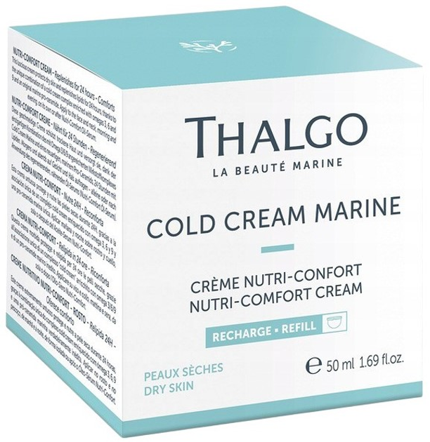 Змінний блок Крем для обличчя Thalgo Cold Cream Marine Nutri-Comfort Rich Eco зволожувальний 50 мл (3525801694083) - зображення 2