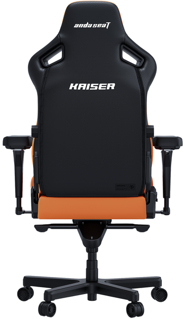 Крісло ігрове Anda Seat Kaiser 4 XL Blaze Orange (AD12YDDC-XLL-20-O-PV/C) - зображення 4