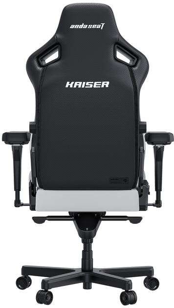 Крісло ігрове Anda Seat Kaiser 4 XL Cloudy White (AD12YDDC-XLL-20-W-PV/C) - зображення 4