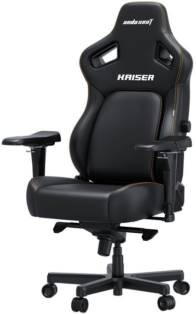 Крісло ігрове Anda Seat Kaiser 4 L Elegant Black (AD12YDDC-L-20-B-PV/C) - зображення 3