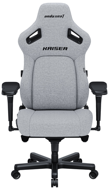 Крісло ігрове Anda Seat Kaiser 4 L Gray Fabric (AD12YDDC-L-20-G-CF) - зображення 3