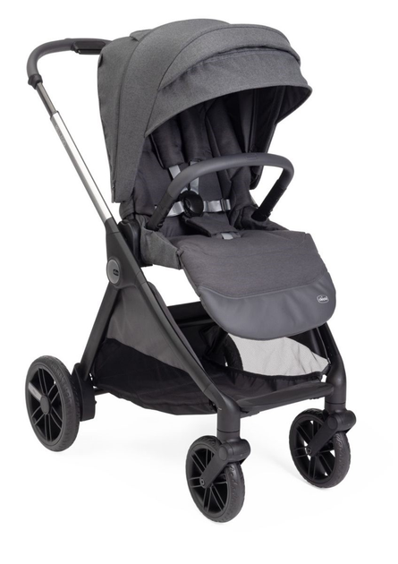 Wozek spacerowy dziecięcy Chicco Bellagio Black Satin Czarny (8058664180356) - obraz 2