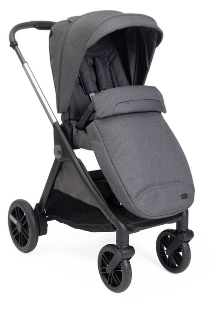 Wozek spacerowy dziecięcy Chicco Bellagio Black Satin Czarny (8058664180356) - obraz 5