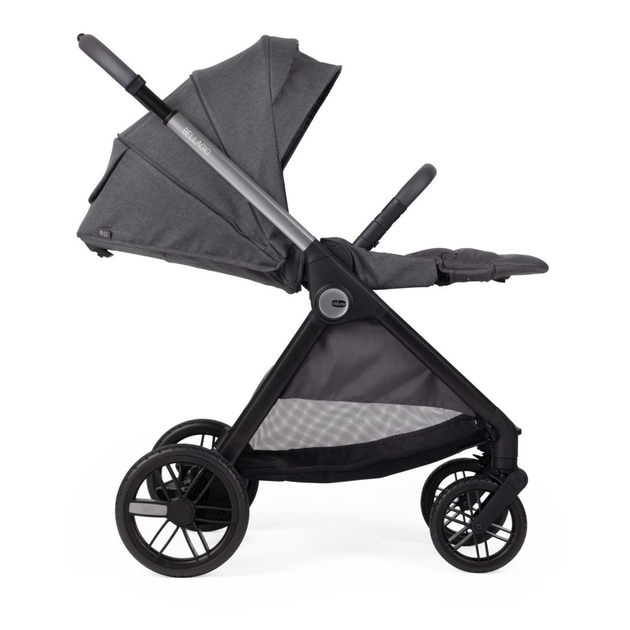 Wozek spacerowy dziecięcy Chicco Bellagio Black Satin Czarny (8058664180356) - obraz 3
