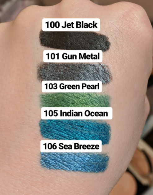 Карандаш-подводка для глаз с металлическим эффектом Ga-De Metallic Eyeliner №100 - Фото 2 Карандаш-подводка для глаз с металлическим эффектом Ga-De Metallic Eyeliner №100 - изображение 2