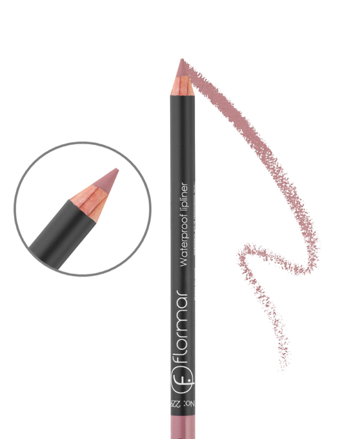 Карандаш для губ водостойкий Flormar Waterpoof Lipliner №229 Natural Pink 1,14 г - изображение 6