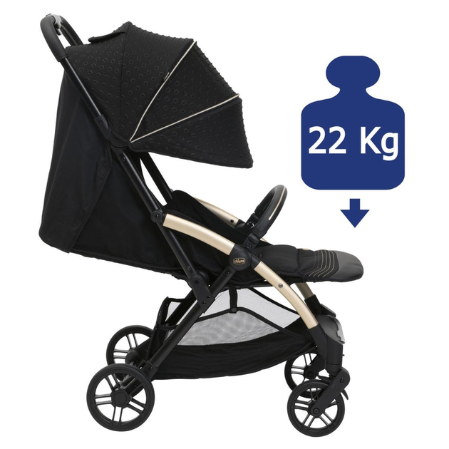 Прогулянкова коляска дитяча Chicco Goody X Plus Re_Lux Чорна (8058664173082) - зображення 11