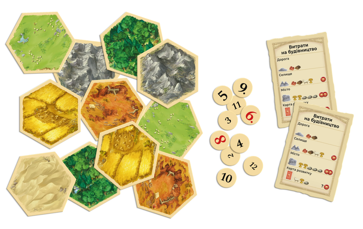 Настольная игра Rozum CATAN. Дополнение для 5-6 игроков (R101UA) - Фото 2 Настольная игра Rozum CATAN. Дополнение для 5-6 игроков (R101UA) - изображение 2