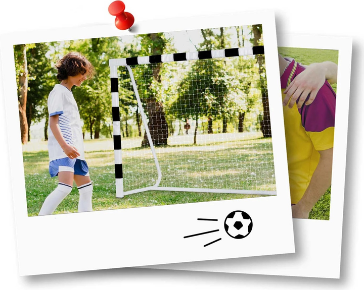 Bramka do piłki nożnej Neo Sport NS-464 180 x 120 x 60 cm (5903890617769) - obraz 7