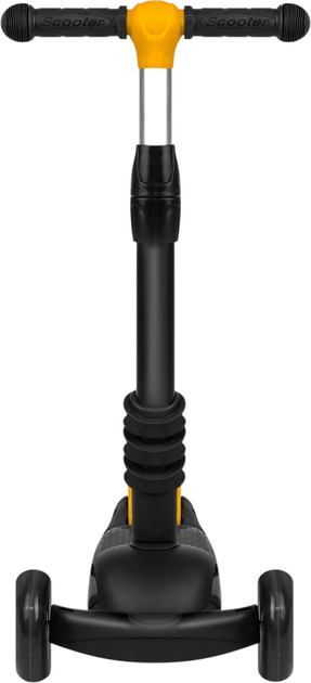 Hulajnoga dziecięca RICOKIDS Cubi trójkołowa Black-Orange (5903890611682) - obraz 5