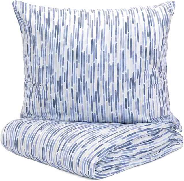 Komplet pościeli Homla B2 Janis Essentials King Size bawełniany we wzory Biały 220 x 200 cm (5904183892795) - obraz 2