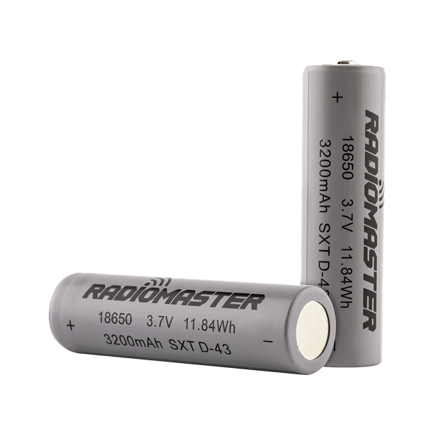 Аккумуляторы 2 шт для пульта RadioMaster 18650 Li-Ion 3200 mAh 3.7V - изображение 3