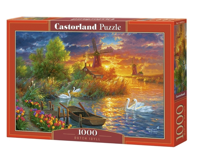 Пазли Castorland (104734). 1000 елементів. Голландська ідилія - Фото 1 Пазли Castorland (104734). 1000 елементів. Голландська ідилія - зображення 1