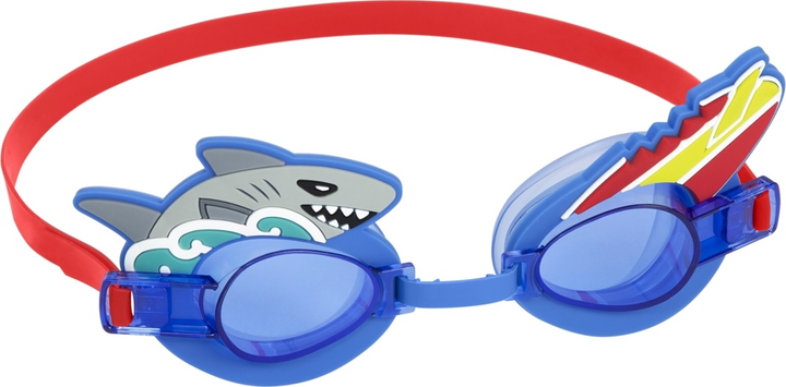 Okulary do pływania Bestway 21080 AquaPals Rekin (6941607330906) - obraz 3