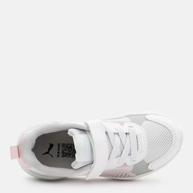 Детские кроссовки для девочки Puma X-Ray 3 Lt 40149404 28 (10) PUMA White-Rose Mauve-Peaceful Blue (4067983913846) - изображение 5