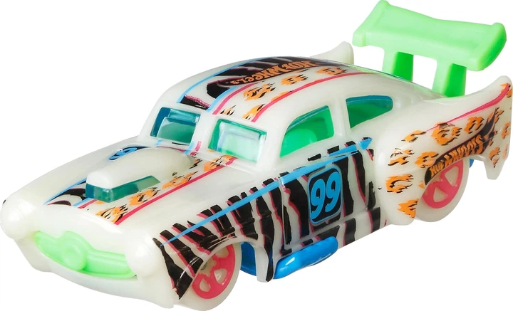 Набор из 10 машинок Хот Уилс Монстр Тракс светящихся в темноте Hot Wheels Monster Trucks Glow in the Dark Multipack - изображение 5