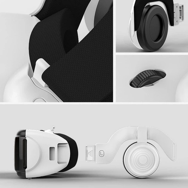 Віртуальні окуляри Shinecon SC-G06ED+ з 3D-ефектом, пультом Y1 і навушниками для смартфонів з екраном 4.7-7 - зображення 8