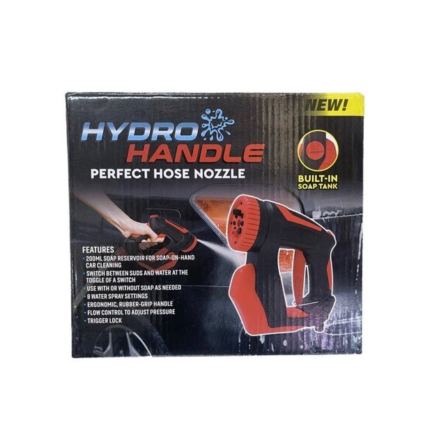 Пеногенератор пистолет-распылитель для шланга Hydro Handle MAG-741 с резервуаром для моющего средства - изображение 9
