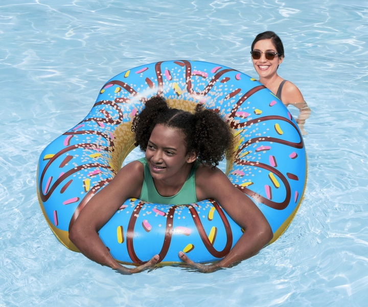 Kolo do plywania Bestway 107 cm 36118 Donut Blue (6941607348079) - obraz 7
