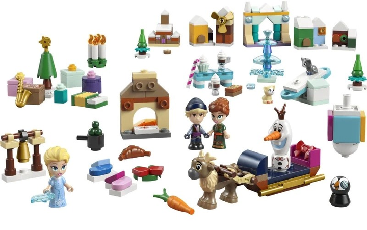 Конструктор LEGO Disney Адвент - календар 2025 рік 231 деталь 43273 (5702017812991) - зображення 2