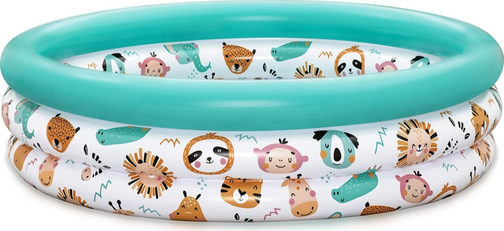 Basenik dmuchany Bestway 51008 Zwierzątka z safari 102 x 25 cm (6941607367575) - obraz 2