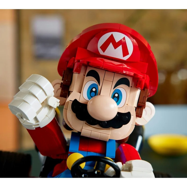 Конструктор LEGO Супер Mario Kart: Маріо в стандартному карті 1972 деталі 72037 (5702017816548) - зображення 6