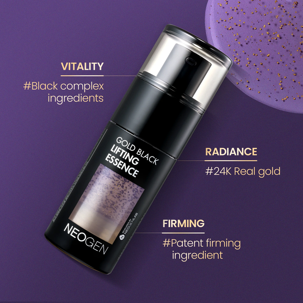 Премиальная эссенция Neogen Dermalogy Code 9 Gold Black Essence Renewal с добавлением золота 30 мл срок годности до 20.02.2027 - изображение 3
