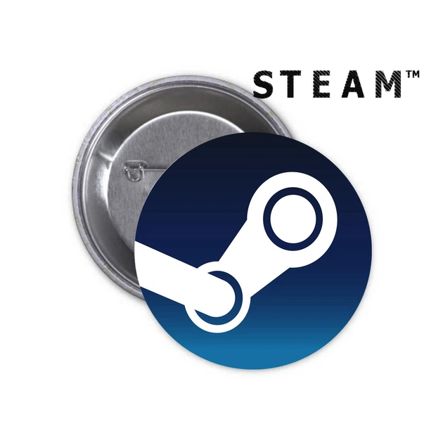 Значок Steam Стим #01 - Фото 1 Значок Steam Стим #01 - изображение 1