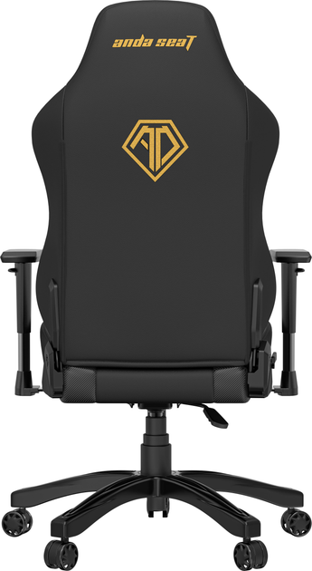 Fotel gamingowy Anda Seat Phantom 3 Size L Black & Gold (AD18Y-06-B-PV/C) - obraz 4