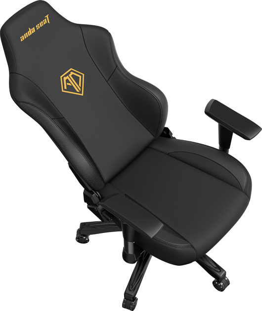 Fotel gamingowy Anda Seat Phantom 3 Size L Black & Gold (AD18Y-06-B-PV/C) - obraz 7