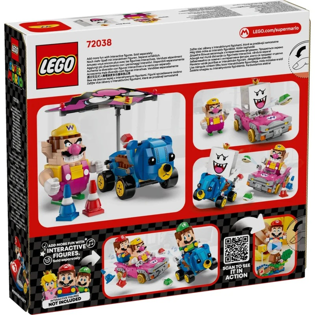 Конструктор LEGO Супер Марио Kart: Варіо та Король Бу 512 деталей 72038 (5702017816555) - зображення 3