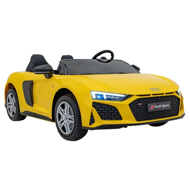 Автомобіль акумуляторний Ramiz Audi Spyder R8 LIFT жовтий - Фото 3 Автомобіль акумуляторний Ramiz Audi Spyder R8 LIFT жовтий - изображение 3