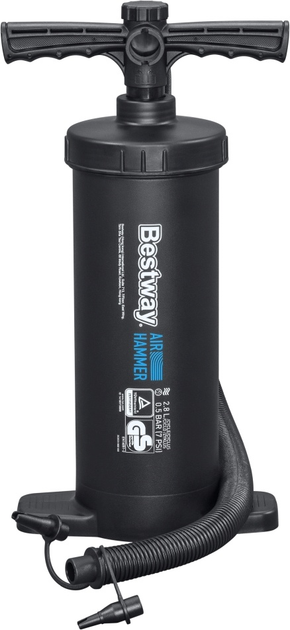 Ручний насос для матраців Bestway 62086 Air Hammer 2800 (6941607343357) - зображення 4