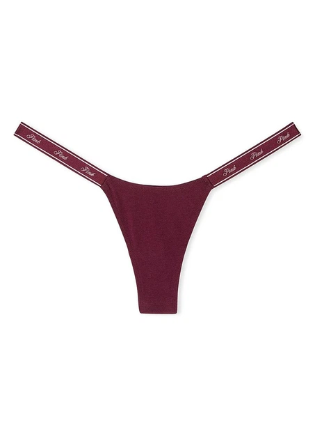 Трусики Victoria's Secret XL бордовый (144000420534QCJXL) - Фото 3 Трусики Victoria's Secret XL бордовый (144000420534QCJXL) - изображение 3