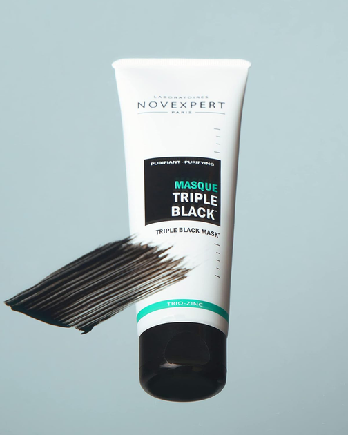 Маска для обличчя Novexpert Triple Black очищувальна 70 г (3661467000339) - зображення 2