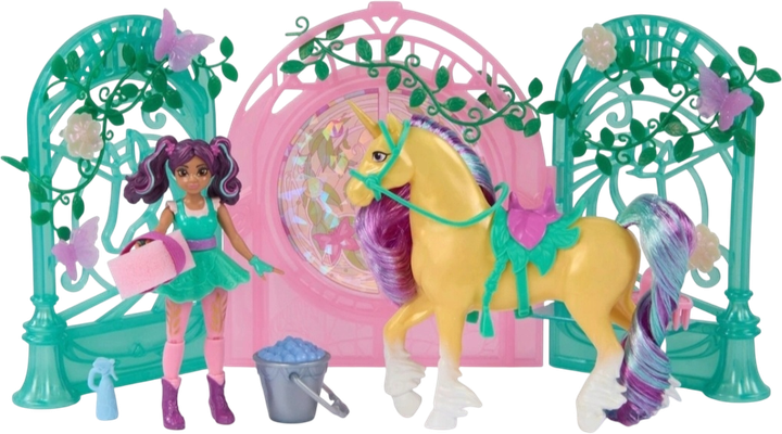 Zestaw figurek Spin Master Akademia Jednorożców Ava & Leaf (681147051348) - obraz 3