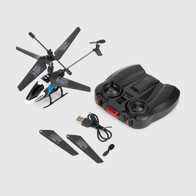 Вертолет на пульте Airfun 38см аккумуляторный, до 20 км/час AF610-3 - изображение 7