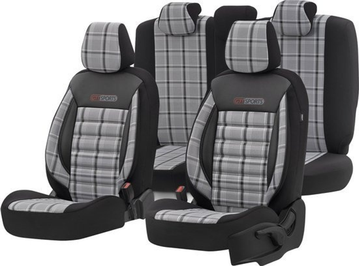 Чохли на автокрісла Amio OTOM GTI 811 3-ZIP (8681892009337) - зображення 1