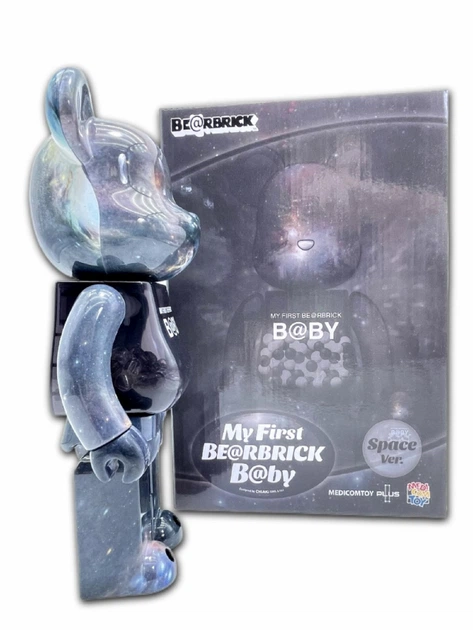 Статуэтка Bearbrick x My First Baby x Space Green 400% 28 см Medicom Toy Галактика - Фото 5 Статуэтка Bearbrick x My First Baby x Space Green 400% 28 см Medicom Toy Галактика - изображение 5