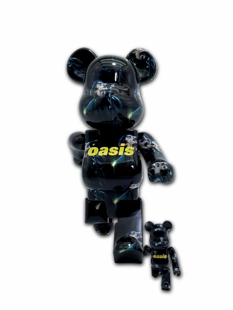 Статуетка Bearbrick x Oasis Knebworth 1996 x Liam Gallagher 400% + 100% 28 см + 7 см Medicom Toy Ліам Галлахер - Фото 12 Статуетка Bearbrick x Oasis Knebworth 1996 x Liam Gallagher 400% + 100% 28 см + 7 см Medicom Toy Ліам Галлахер - зображення 12