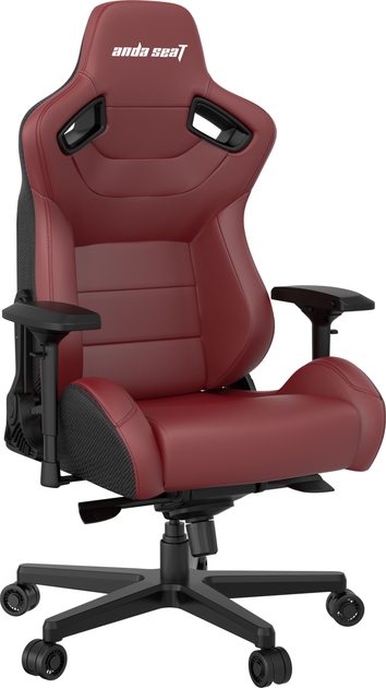 Fotel gamingowy Anda Seat Kaiser 2 Size XL Maroon (AD12XL-02-AB-PV/C-A05) - obraz 3