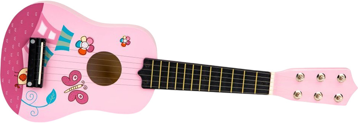Гітара для дітей EcoToys рожева 17.5x5x53 см (FO18 PINK/MF019A) (5903089068723) - зображення 4